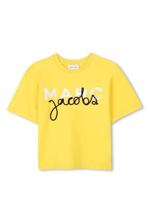 yellow cotton tshirt MARC JACOBS KIDS | W60455526